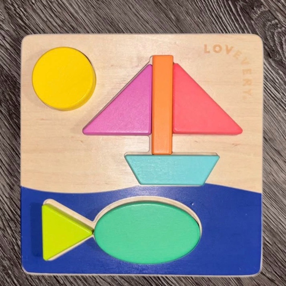 Lovevery double sided puzzle